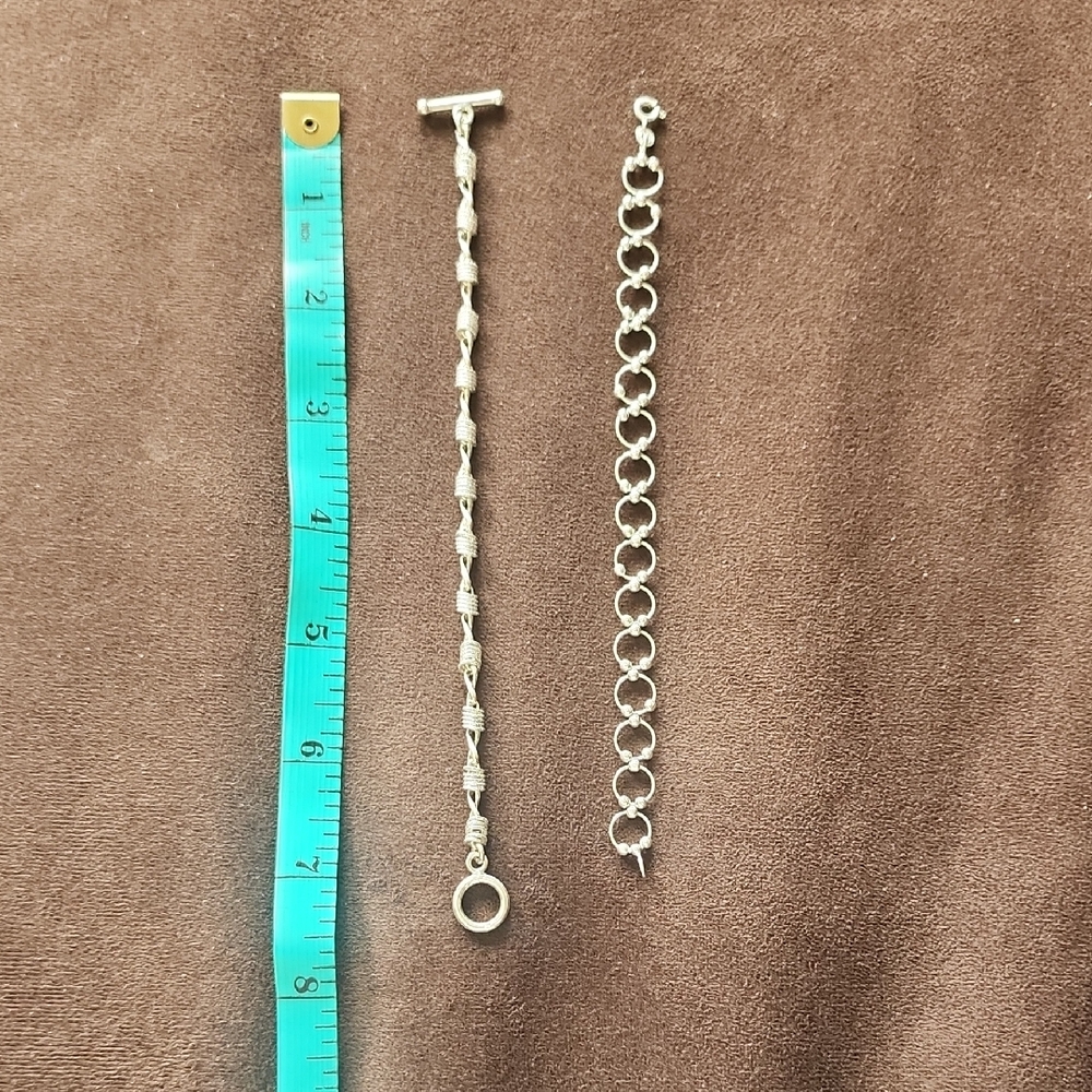 Silver Chain Bracelets - Picture 2 of 6